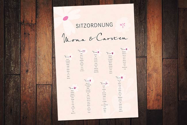 Sitzordnung
