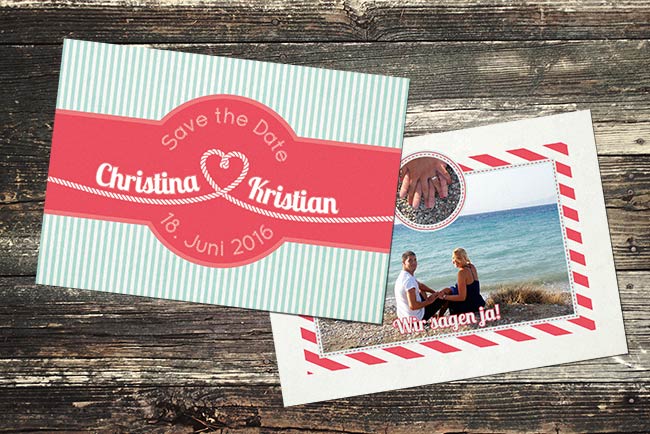 Save-the-date Karte